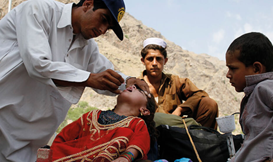 Количество заболевших полиомиелитом сократилось на 99%