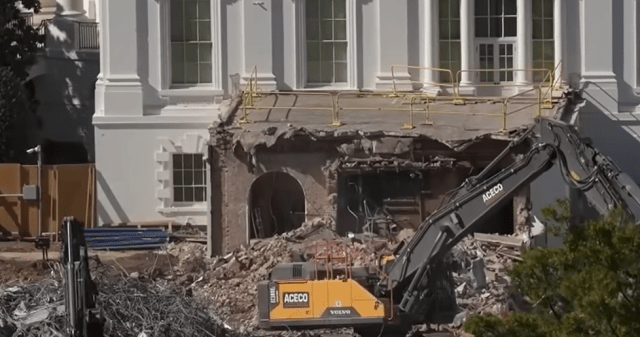 Руины Белого дома 