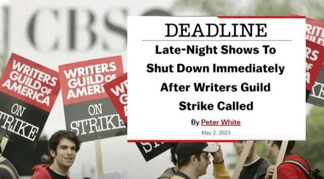 2 мая забастовка сценаристов